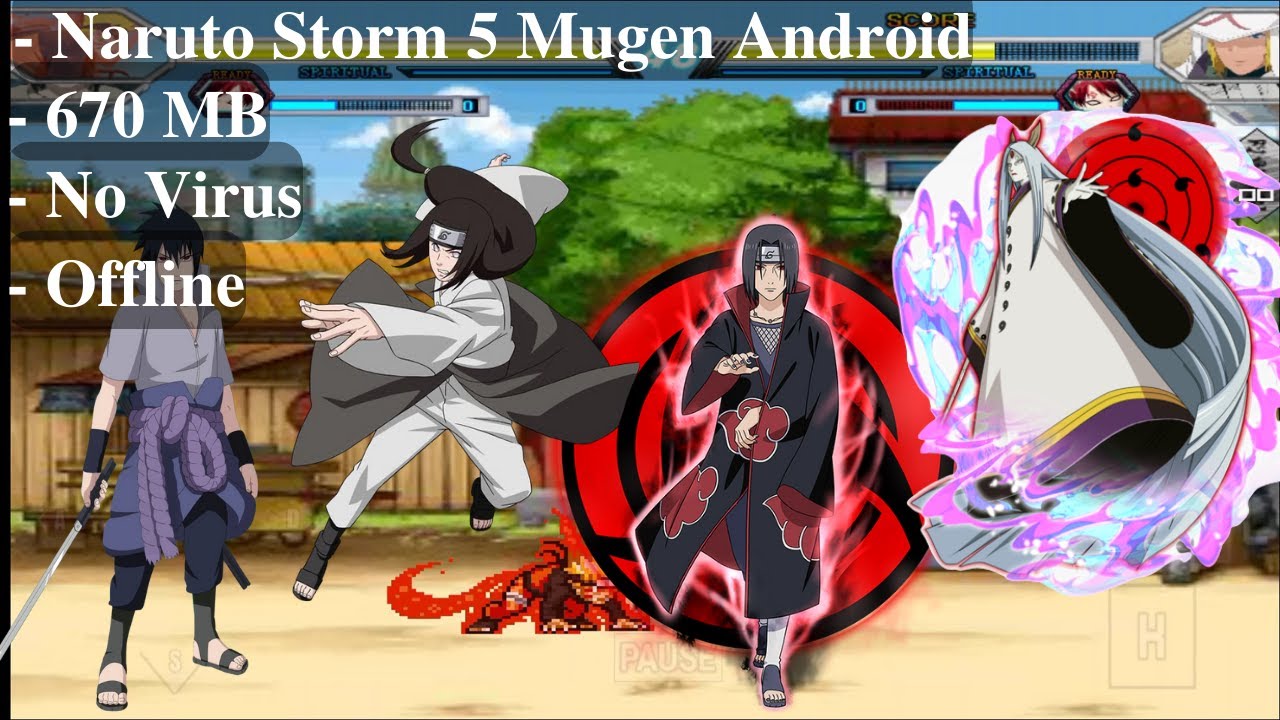 Stream Naruto Mugen Storm 5 Apk: A Must-Have for Naruto Fans from IbinVlian